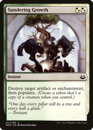 Sundering Growth [Modern Masters 2017] | RetroPlay Games