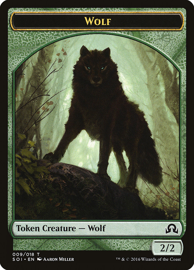 Wolf [Shadows over Innistrad Tokens] | RetroPlay Games