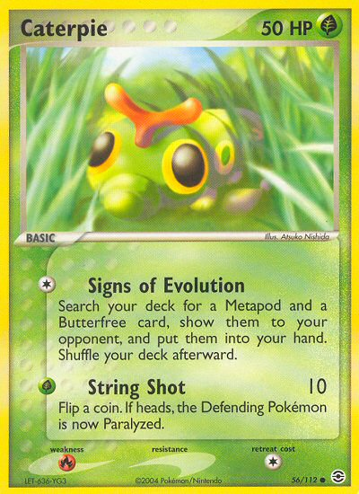 Caterpie (56/112) [EX: FireRed & LeafGreen] | RetroPlay Games