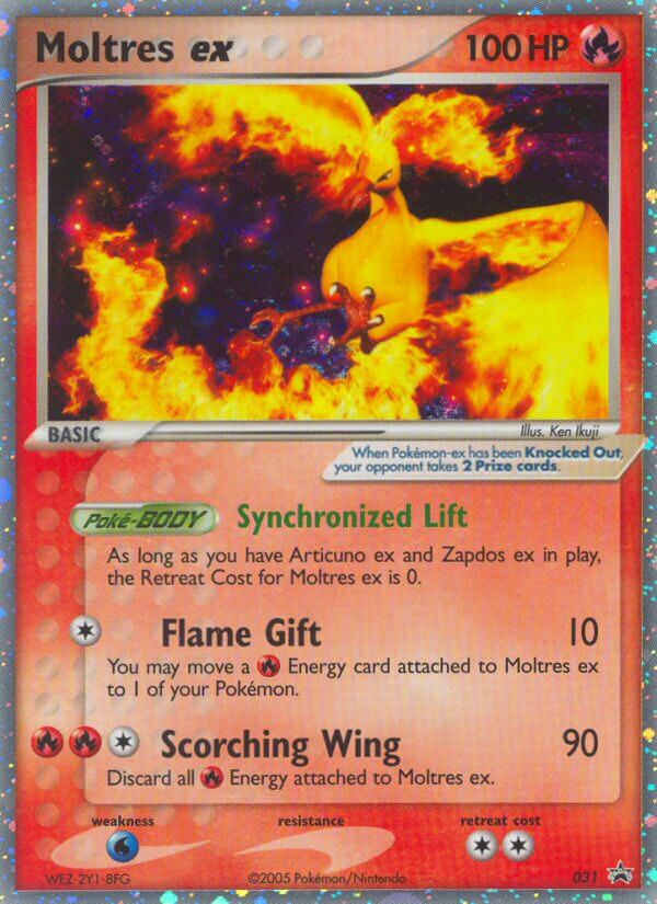 Moltres ex (031) [Nintendo: Black Star Promos] | RetroPlay Games