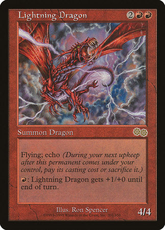 Lightning Dragon [Urza's Saga] | RetroPlay Games