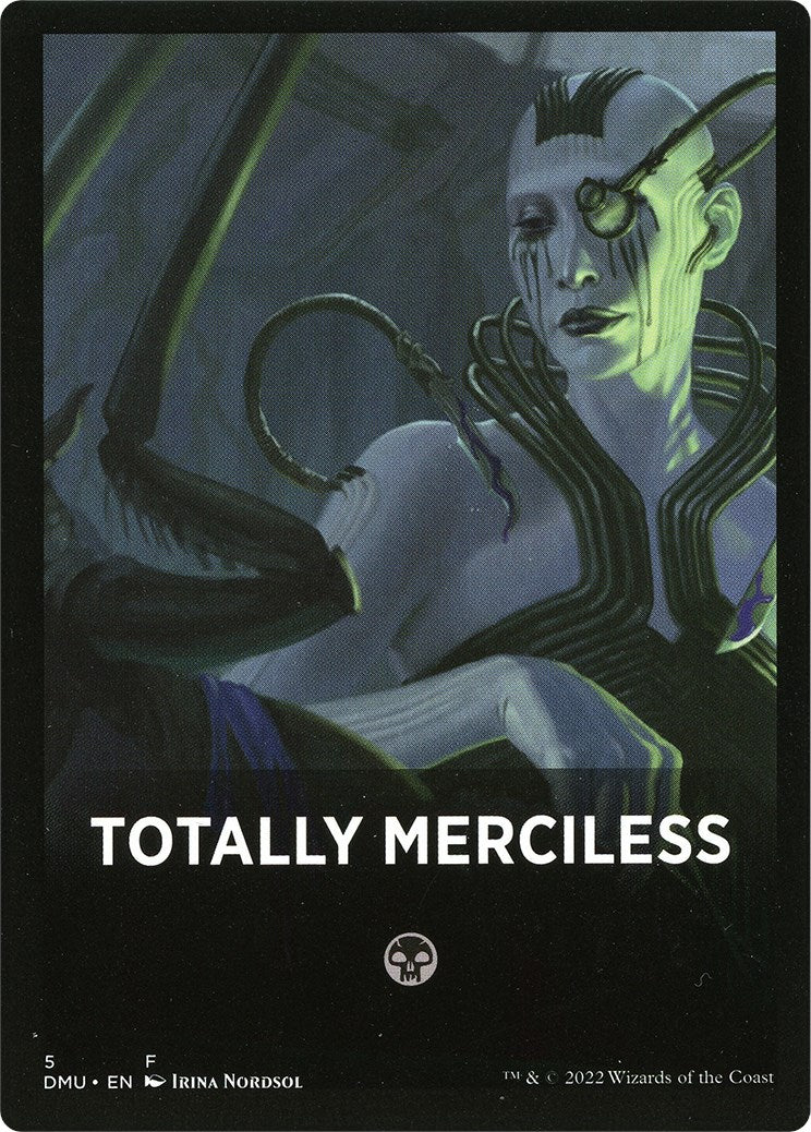 Totally Merciless Theme Card [Dominaria United Tokens] | RetroPlay Games