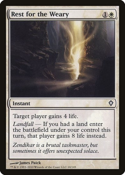 Rest for the Weary [Worldwake] | RetroPlay Games