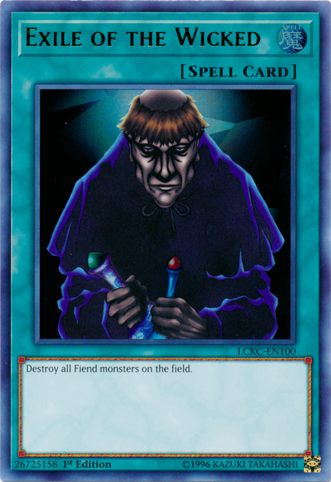 Exile of the Wicked [LCKC-EN100] Ultra Rare | RetroPlay Games