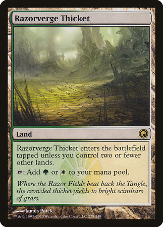 Razorverge Thicket [Scars of Mirrodin] | RetroPlay Games