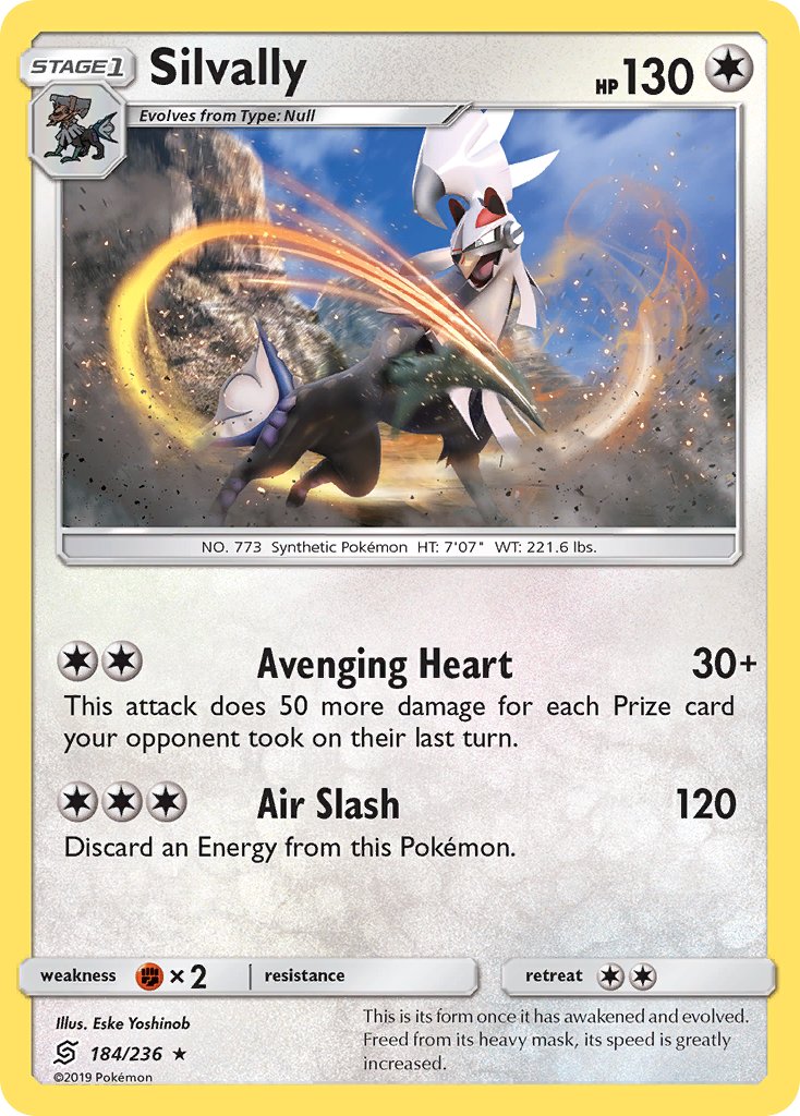 Silvally (184/236) (Theme Deck Exclusive) [Sun & Moon: Unified Minds] | RetroPlay Games