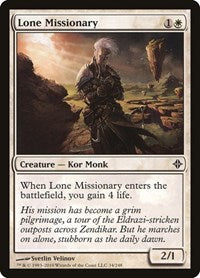Lone Missionary [Rise of the Eldrazi] | RetroPlay Games