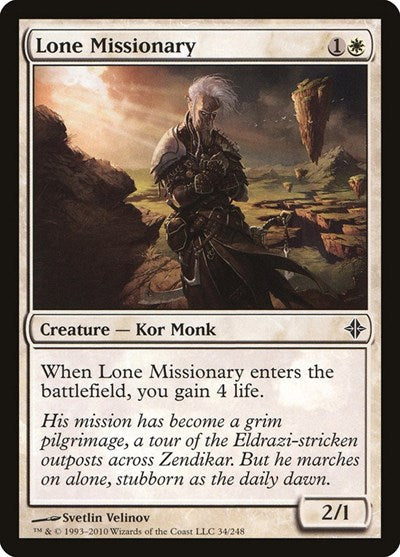 Lone Missionary [Rise of the Eldrazi] | RetroPlay Games