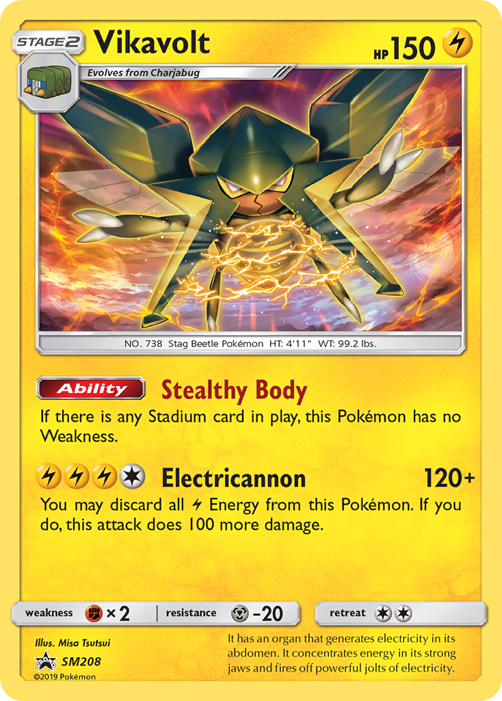 Vikavolt (SM208) [Sun & Moon: Black Star Promos] | RetroPlay Games