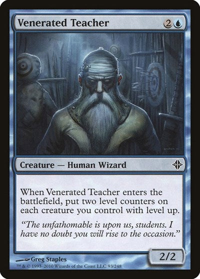 Venerated Teacher [Rise of the Eldrazi] | RetroPlay Games