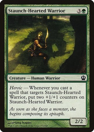 Staunch-Hearted Warrior [Theros] | RetroPlay Games