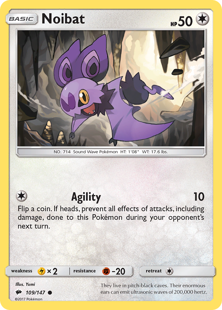 Noibat (109/147) [Sun & Moon: Burning Shadows] | RetroPlay Games