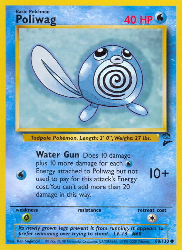 Poliwag (88/130) [Base Set 2] | RetroPlay Games