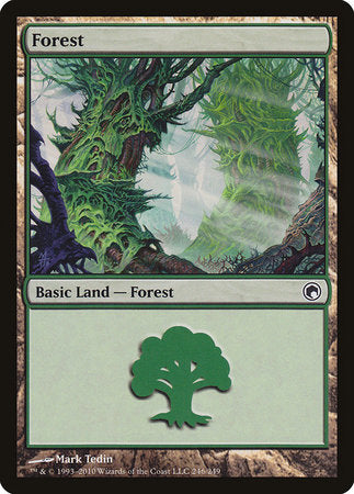Forest (246) [Scars of Mirrodin] | RetroPlay Games