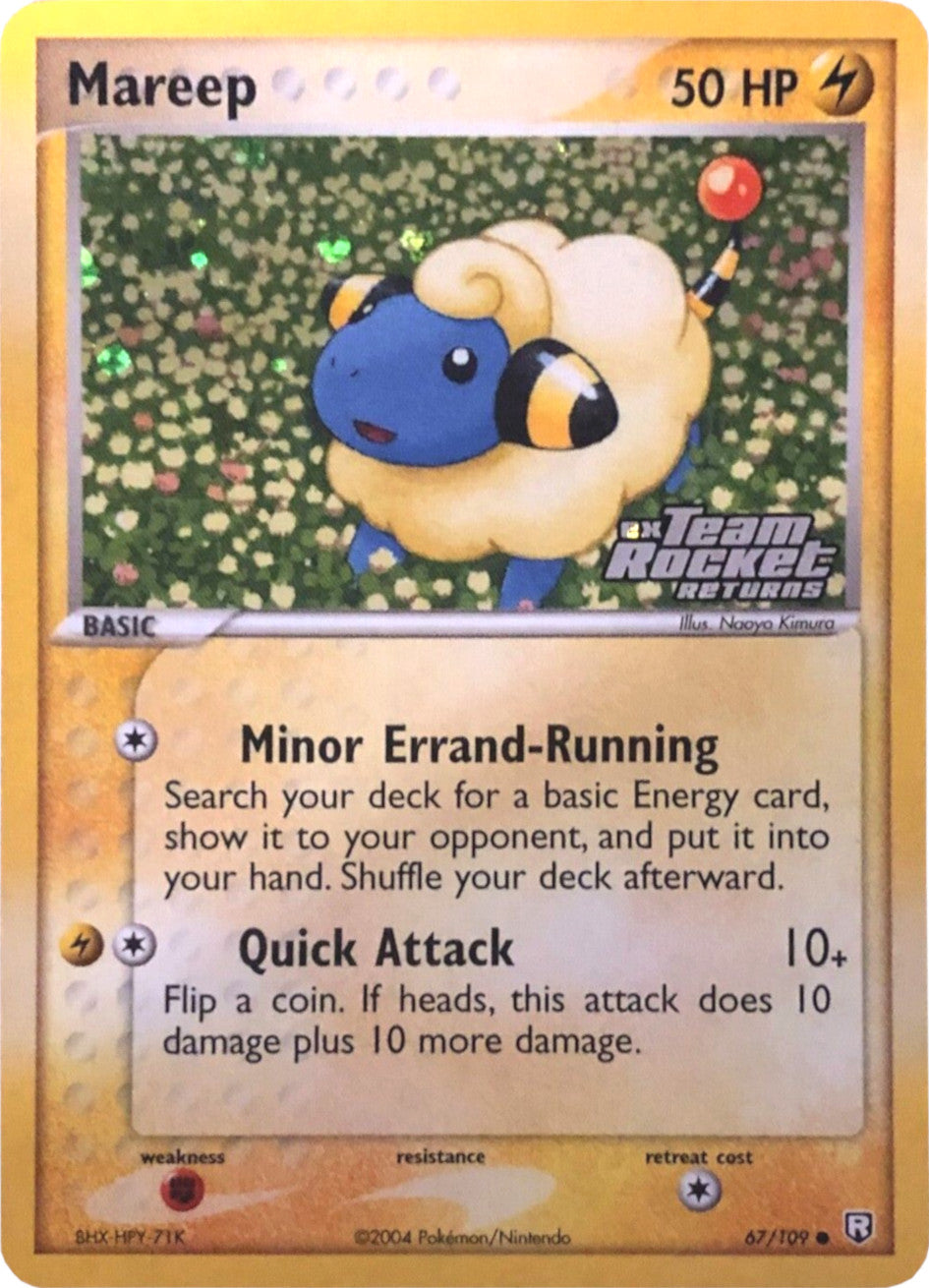 Mareep (67/109) (Stamped) [EX: Team Rocket Returns] | RetroPlay Games