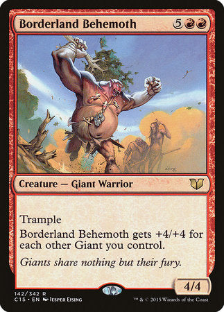 Borderland Behemoth [Commander 2015] | RetroPlay Games