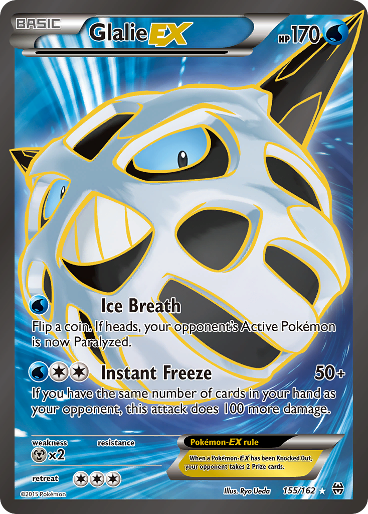 Glalie EX (155/162) [XY: BREAKthrough] | RetroPlay Games