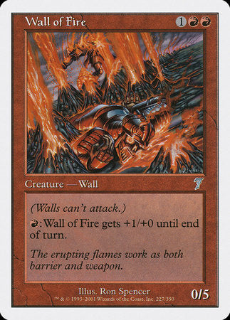 Wall of Fire [Seventh Edition] | RetroPlay Games