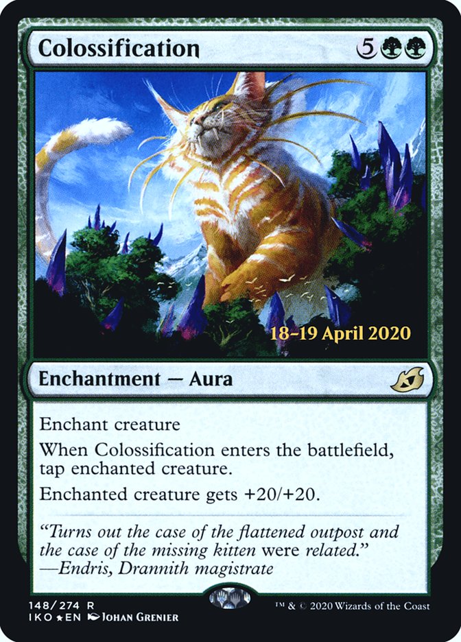 Colossification  [Ikoria: Lair of Behemoths Prerelease Promos] | RetroPlay Games