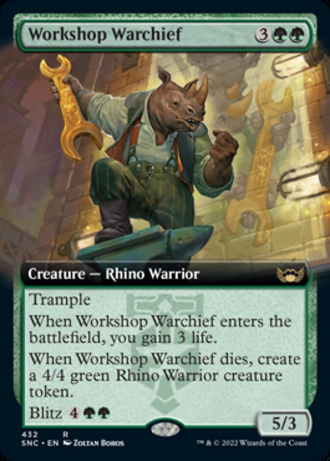 Workshop Warchief (Extended Art) [Streets of New Capenna] | RetroPlay Games