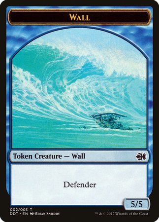 Wall Token [Duel Decks: Merfolk vs. Goblins Tokens] | RetroPlay Games