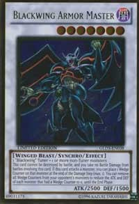 Blackwing Armor Master [GLD3-EN038] Gold Rare | RetroPlay Games