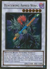 Blackwing Armed Wing [GLD3-EN039] Gold Rare | RetroPlay Games