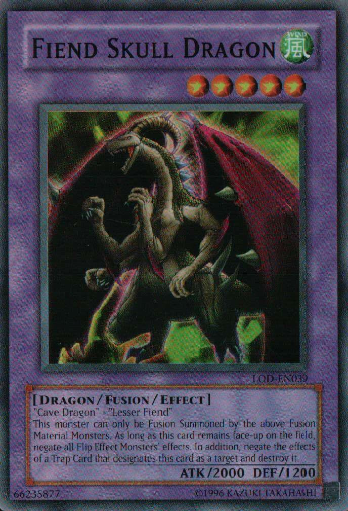 Fiend Skull Dragon [LOD-EN039] Super Rare | RetroPlay Games