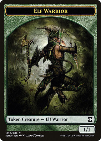 Elf Warrior Token [Eternal Masters Tokens] | RetroPlay Games