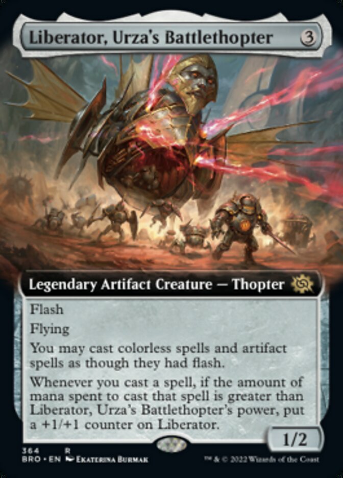 Liberator, Urza's Battlethopter (Extended Art) [The Brothers' War] | RetroPlay Games