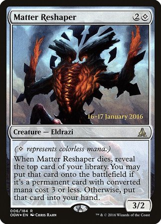 Matter Reshaper [Oath of the Gatewatch Promos] | RetroPlay Games