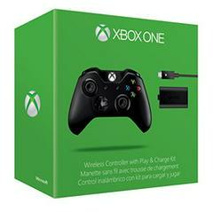 Xbox One Black Wireless Controller + Play and Charge Kit - Xbox One | RetroPlay Games