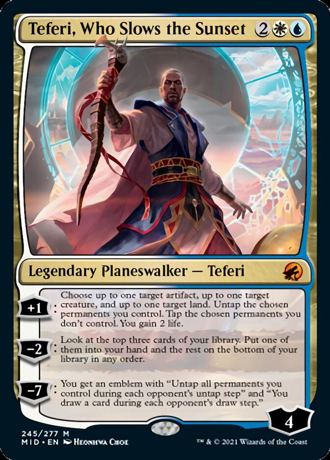 Teferi, Who Slows the Sunset [Innistrad: Midnight Hunt] | RetroPlay Games