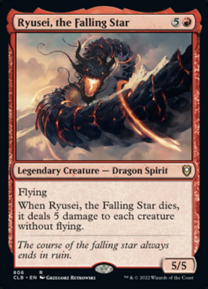 Ryusei, the Falling Star [Commander Legends: Battle for Baldur's Gate] | RetroPlay Games