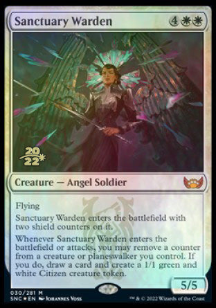 Sanctuary Warden [Streets of New Capenna Prerelease Promos] | RetroPlay Games