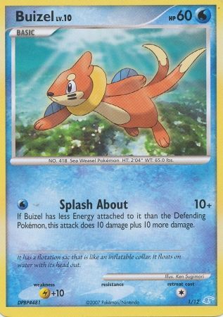 Buizel (1/12) [Diamond & Pearl: Trainer Kit - Manaphy] | RetroPlay Games
