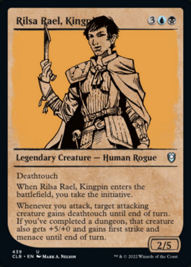 Rilsa Rael, Kingpin (Showcase) [Commander Legends: Battle for Baldur's Gate] | RetroPlay Games