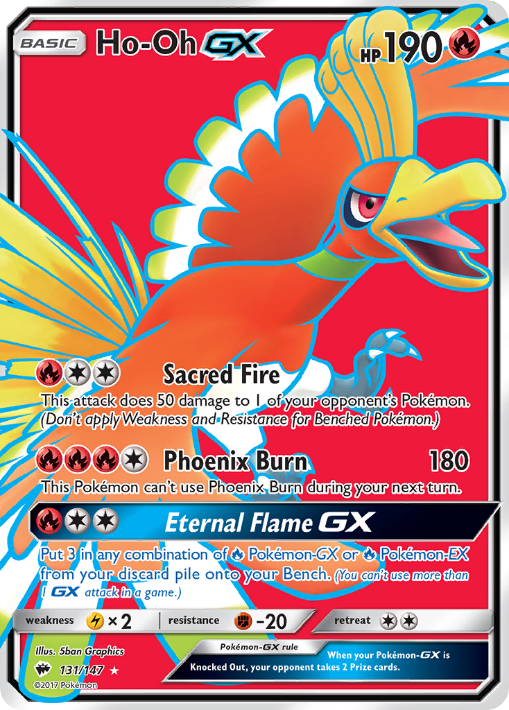 Ho-Oh GX (131/147) [Sun & Moon: Burning Shadows] | RetroPlay Games