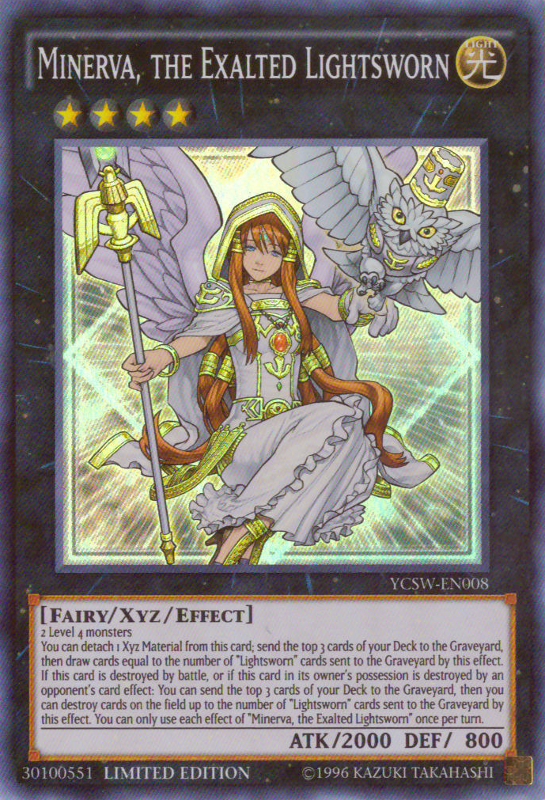 Minerva, the Exalted Lightsworn [YCSW-EN008] Super Rare | RetroPlay Games