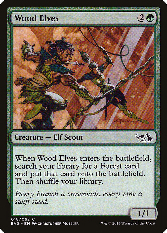 Wood Elves (Elves vs. Goblins) [Duel Decks Anthology] | RetroPlay Games