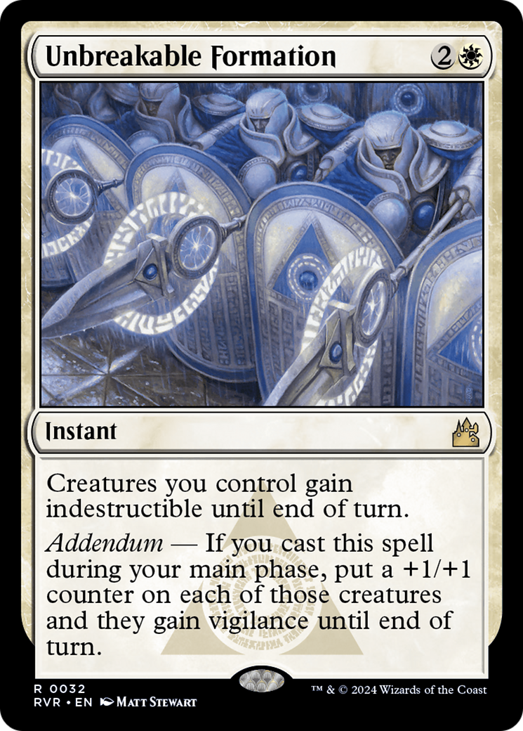 Unbreakable Formation [Ravnica Remastered] | RetroPlay Games