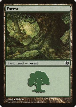 Forest (31) [Duel Decks: Garruk vs. Liliana] | RetroPlay Games