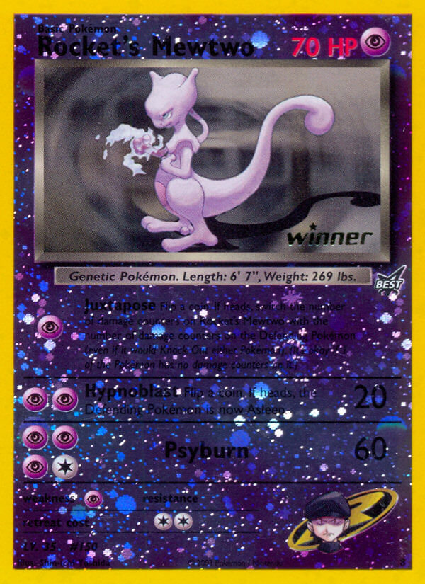 Rocket's Mewtwo (8) [Best of Promos] | RetroPlay Games