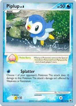 Piplup LV.8 (72/100) (Empotech - Dylan Lefavour) [World Championships 2008] | RetroPlay Games