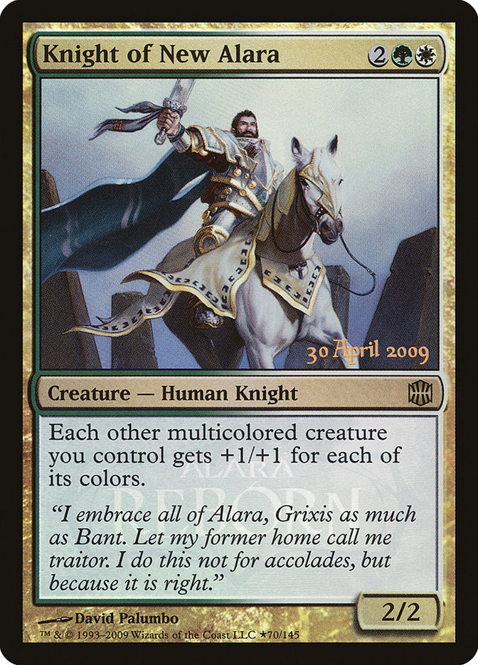 Knight of New Alara (Launch) [Alara Reborn Promos] | RetroPlay Games