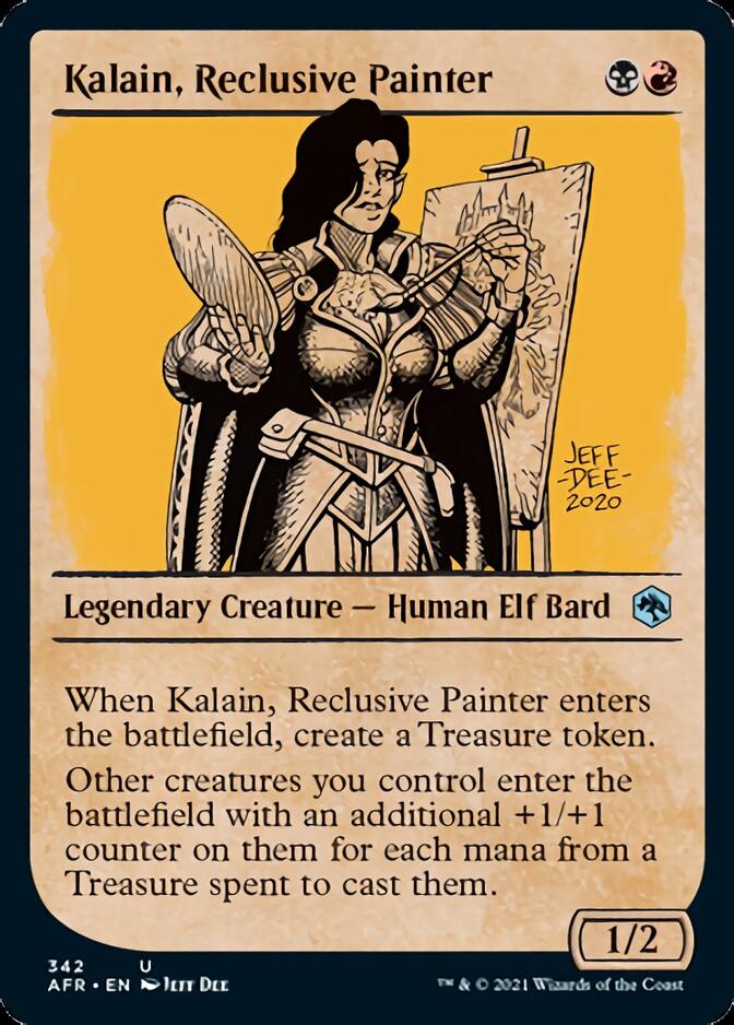 Kalain, Reclusive Painter (Showcase) [Dungeons & Dragons: Adventures in the Forgotten Realms] | RetroPlay Games