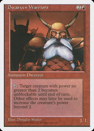 Dwarven Warriors [Fourth Edition] | RetroPlay Games