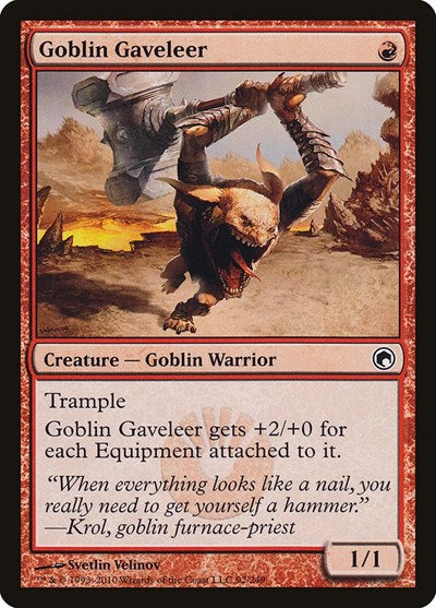 Goblin Gaveleer [Scars of Mirrodin] | RetroPlay Games