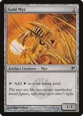 Gold Myr [Scars of Mirrodin] | RetroPlay Games