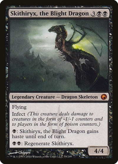 Skithiryx, the Blight Dragon [Scars of Mirrodin] | RetroPlay Games